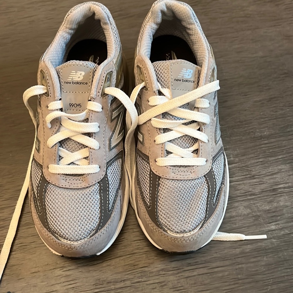 Girls new balance worn maybe three times